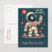 Prettige Valentijnsdag! Valentijnskaart. Feestdagenkaart (Voorkant / Achterkant)