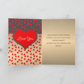 Prettige Valentijnsdag voor de allerbeste man Kaart (Binnen)