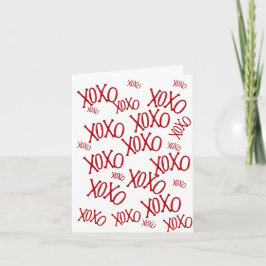 Prettige Valentijnsdag XOXO Valentijnsdag Feestdagen Kaart