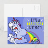 Prettige verjaardag | Gefeliciteerd met je verjaar Briefkaart (Voorkant / Achterkant)