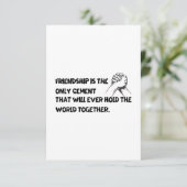 Prettige vriendschapsdag (Staand voorkant)