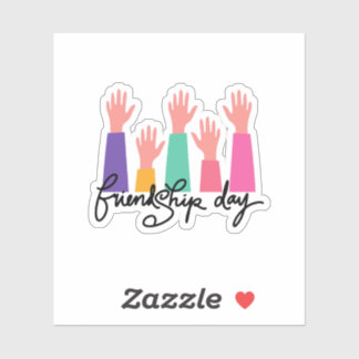 prettige vriendschapsdag sticker