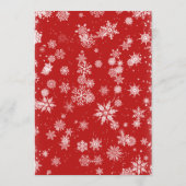 Prettige Wensen Retro Kerstmis Rode Truck 3 FOTO Feestdagenkaart (Achterkant)