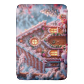 Prettige winter met Kerstmis Badmat (Voorkant Verticaal)