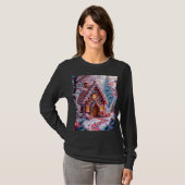Prettige winter met Kerstmis T-shirt (Voorkant volledig)