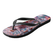 Prettige winter met Kerstmis Teenslippers (Schuin)