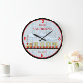 PretTrain Kamer Jongens Wandklok (Huis)