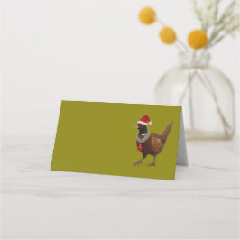 Pretttige Fazant Tafelkaartjes Plaatskaartje