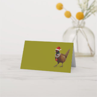 Pretttige Fazant Tafelkaartjes Plaatskaartje
