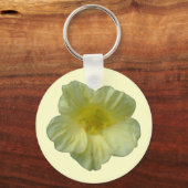 Prettty Nasturtium Flower Sleutelhanger (Voorkant)