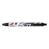 Pretty abstract patroon zwarte inkt pen (Achterkant)