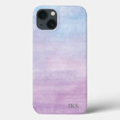Pretty Abstract Watercolor Personaliseren Case-Mate iPhone Case (Achterkant)