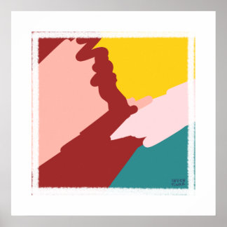 Pretty Abstracte Kunst Prints Artsy Rode Kersenvib