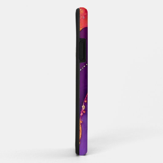 Pretty Abstracte Strand Kunst Case-Mate iPhone Case (Achterkant/rechts)