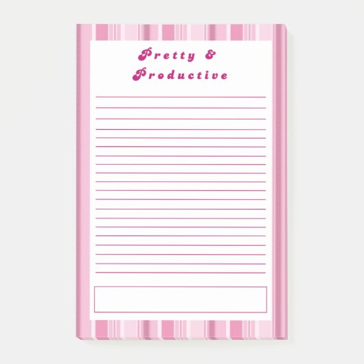 Pretty and Productive Post-it® Notes (Voorkant)