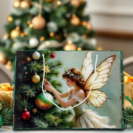 Pretty Angel Fairy Christmas Groot Cadeauzakje