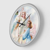 Pretty Angels With Bell Grote Klok (Hoek)