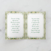 Pretty Asian Fairy Girl Happy Birthday Kaart (Binnen)