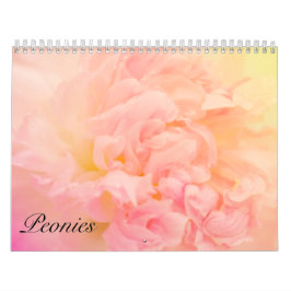 Pretty Awesome Peonies Kalender