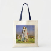 Pretty Baa Lambs door Ford Madox Brown Tote Bag (Voorkant)