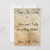 Pretty Bird Wedding Save The Date (Achterkant)