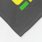 Pretty Black And Educated I Am The Strong African Fleece Deken (Hoek)