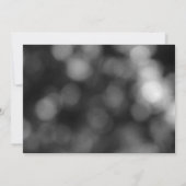 Pretty Black on White Typography Save the Date 2 (Achterkant)