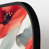 Pretty Blooming Red Blossoms Pickleball Paddle (Links Detail)