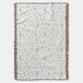 Pretty Blue Birds   Deken (Voorkant Verticaal)