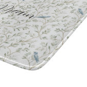 Pretty Blue Birds Dream Snijplank (Hoek)