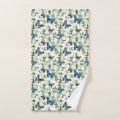 Pretty Blue Butterflies Bruidsuitnodiging Bad Handdoek (Handdoek)