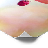 Pretty Blue & Yellow Bird on a Branch Photograph Poster (Hoek)