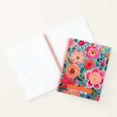 Pretty Botanical Stylish Floral Dot Journal Notitieboek (Binnen)