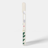 Pretty Bottom Border Flowers Case-Mate iPhone Case (Achterkant / Links)