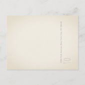 Pretty Bow Sheep™ Collectie - Briefkaart (Achterkant)