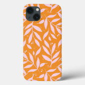 Pretty branches - orange and pink Case-Mate iPhone Case (Achterkant)
