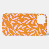 Pretty branches - orange and pink Case-Mate iPhone Case (Achterkant (horizontaal))