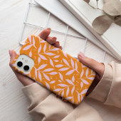 Pretty branches - orange and pink Case-Mate iPhone Case