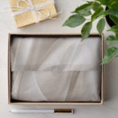 Pretty Champagne Goud Romantische Nep Satijn Tissuepapier (Geschenk)