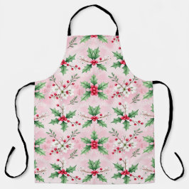 Pretty Christmas Apron Schort