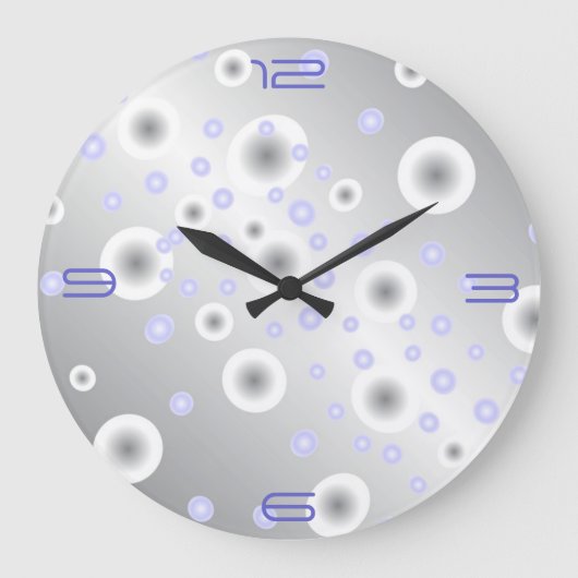Pretty Circle Design >Artistic Kitchen Clocks Grote Klok (Voorkant)