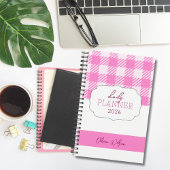 Pretty Cute Pink Feminine Girly Planner