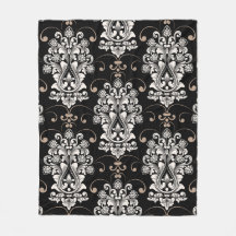 Pretty Damask naadloos patroon