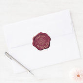 pretty dangerous seal wax sticker | historical man (Envelop)