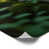 Pretty Elven Fairy Playing Clarinet Poster (Hoek)