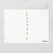 Pretty Fairy and Dragon Themed Girl's Briefkaart (Achterkant)