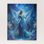 Pretty Fairy in Blue Legpuzzel (Verticaal)