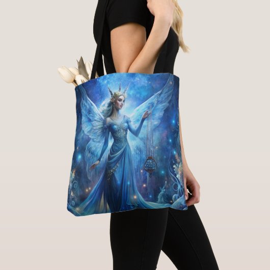 Pretty Fairy in Blue Tote Bag (Dichtbij)