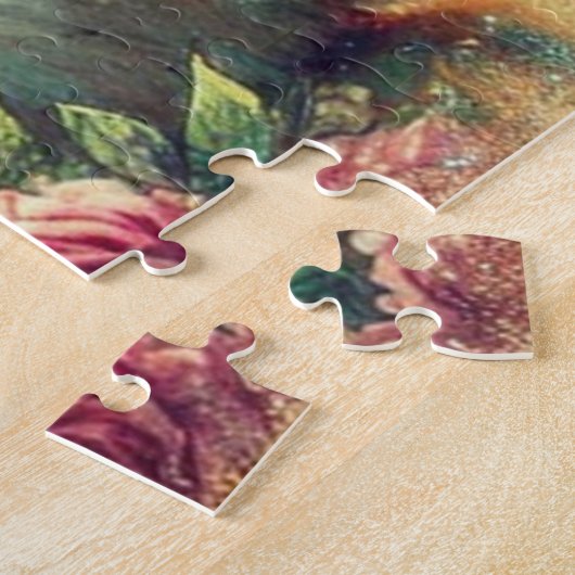 Pretty Fantasy Alice and Rabbit Tea Party Legpuzzel (Zijkant)