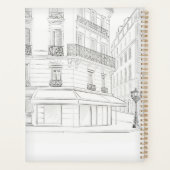 Pretty Fashion Woman Walking Planner (Achterkant)